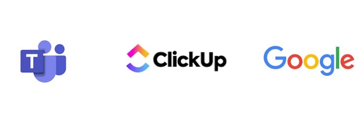 Teams Clickup e Google